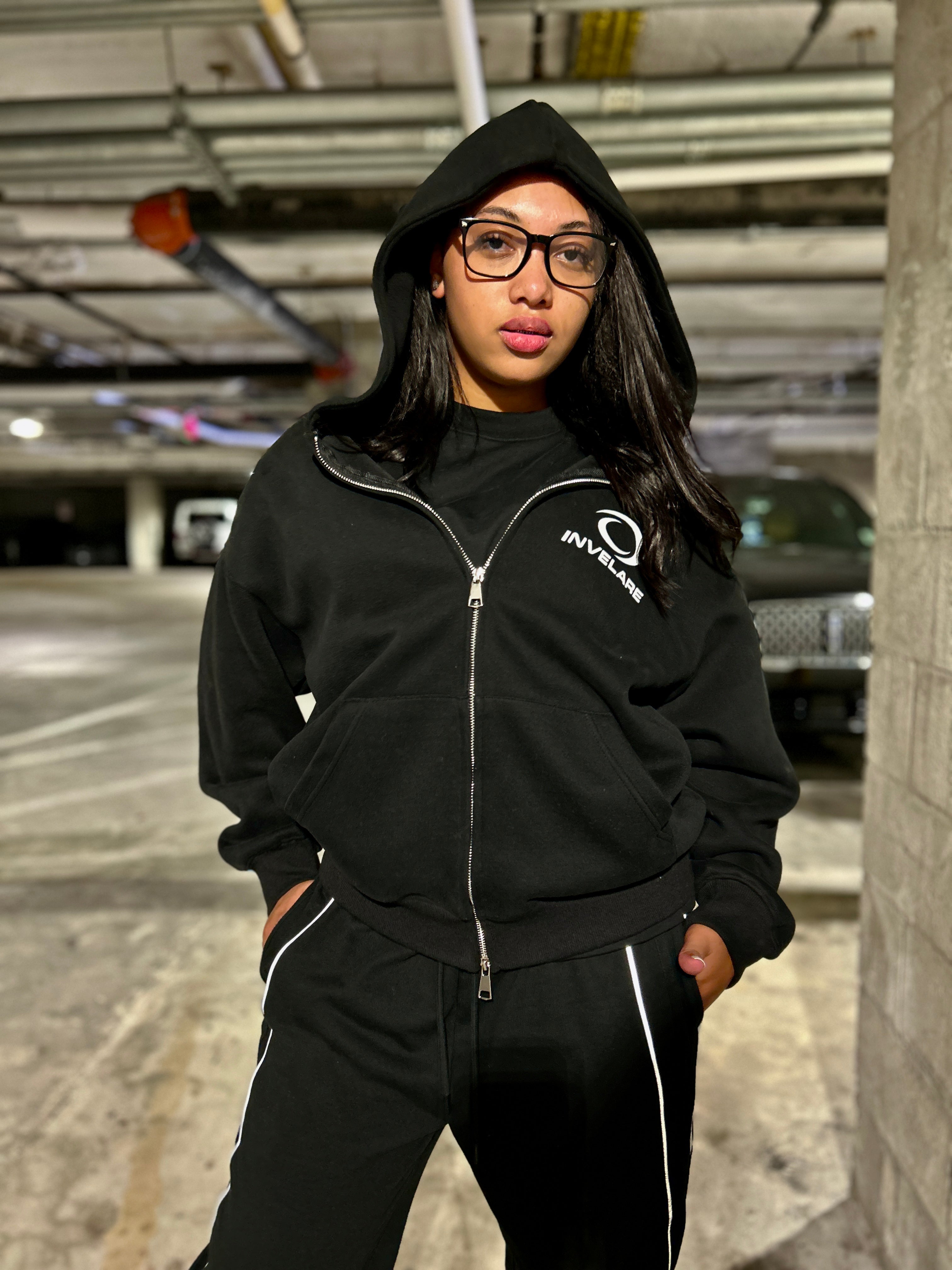 INVELARE Heavyweight Zip up Hoodie